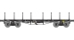 Modélisme ferroviaire :  REE WB-515 - Wagon PLAT TP ranchers longs Ep.III B SNCF Qrywv 178096