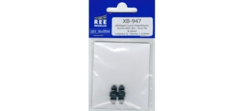 Train électrique : REE XB-947 - Attelage à aimant NEM363 L Long (2 pièces)