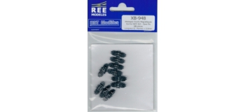 Train électrique : REE XB-948  - Attelage à aimant NEM363 L Long (10 pièces)