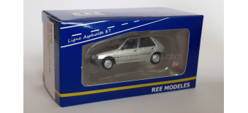 REE Modeles CB-148 - miniatures Voiture Peugeot 205 GE, Gris Metal