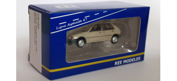 Miniatures REE Modeles CB-150 - Voiture Peugeot 205 GE, beige 