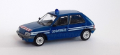  REE Modeles CB-153 - Voiture Peugeot 205 GE, Gendarmerie (Bandes Blanches) - REE Modeles	