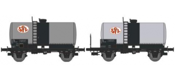 REE MODELE NW-009 Coffret 2 wagons citerne soudée OCEM 29 