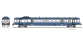 Modélisme ferroviaire : REE NW-032 - Autorail X-2816 Dépôt de LYON-VAISE Logo Nouille Bleu Ep. IV-V 