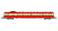 Modélisme ferroviaire : REE NW-041 - Autorail X-2844 Dépôt de NANCY Toit Rouge Ep.IV