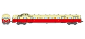 Modélisme ferroviaire : REE NW-056 - Autorail X-2902 – dépôt de NANCY Origine Toit Crème 1ère Classe Ep.III