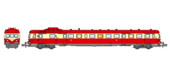 Modélisme ferroviaire : REE NW-059 - Autorail X-2862 – dépôt de TOULOUSE Toit Rouge 1ère / 2ème Classe Ep.IV