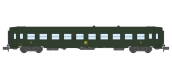 Modélisme ferroviaire : REE - NW-135 - Voiture UIC B10 Verte Logo Rond Ep.III