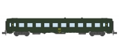 Modélisme ferroviaire : REE - NW-138 - Voiture UIC B10 Vert Logo jaune encadré Ep.IV