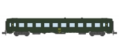 Modélisme ferroviaire : REE - NW-138 - Voiture UIC B10 Vert Logo jaune encadré Ep.IV