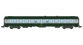 Modélisme ferroviaire : REE - NW-142 - Voiture UIC B10 Vert/ALU Livrée 160 Logo jaune encadré Ep.IV