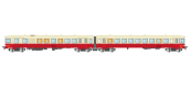 REE Modeles NW-167 Autorail EAD toit crème, X 4516 + XR 8525, Longueau