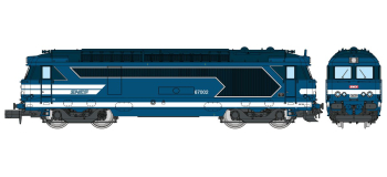  REE Modeles NW-324 - Locomotive diesel BB 67002, sigle nouilles, Avignon, SNCF