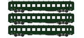 Train électrique : REE VB-043.1 - Coffret de 3 voitures DEV AO Courte Ep.III B