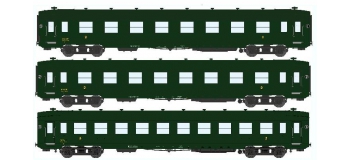 Train électrique : REE VB-059.1 - Coffret 3 voitures DEV AO Courtes Ep.III A 