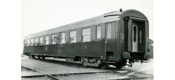 Modélisme ferroviaire : REE VB-098 - Coffret de 3 voitures UIC Ep.IV logo encadré jaune.