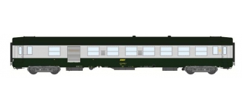 Modélisme ferroviaire : REE VB-100 - Voiture UIC Ep.IV Livrée 160, logo encadré. 