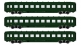 Modélisme ferroviaire :  REE VB-129 - Coffret 3 voitures DEV AO Courtes Ep.IIIB V 