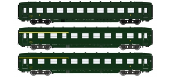 Modélisme ferroviaire : REE VB-198 - Coffret de 3 voitures DEV AO Ep.III B