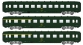 Modélisme ferroviaire : REE VB-200 - Coffret de 3 voitures DEV AO Ep.IV