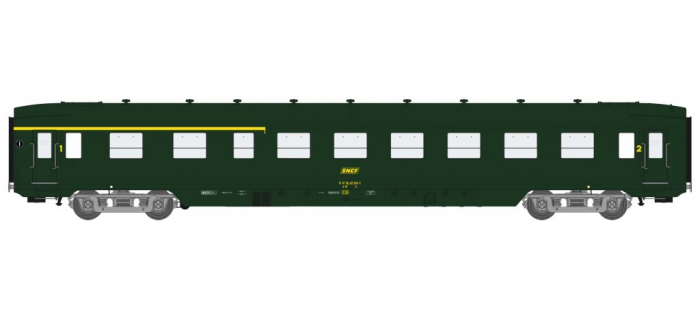 REE Modeles NW284 Voiture voyageurs DEV AO, SNCF, B10 ex-A3B5