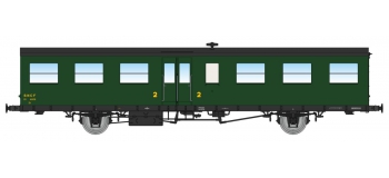 Modélisme ferroviaire : REE VB-241 - Voiture Sud-Ouest Epoque III-A