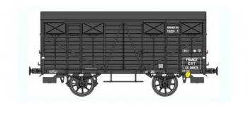 Train électrique : REE WB-286 - Wagon Couvert OCEM 19 Ep.II - EST