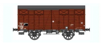 Train électrique :  REE WB-292 - Wagon Couvert OCEM 19 Ep.III B 