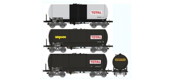 Train électrique : REE WB-312 - SET de 3 Wagons Citernes ANF Ep.IV 