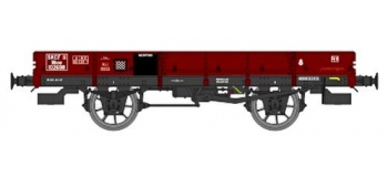 Modélisme ferroviaire : REE WB-362 - Wagon PLAT OCEM 19 Ep.III 