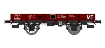 Modélisme ferroviaire : REE WB-363 - Wagon PLAT OCEM 19 Ep.III 