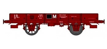 Modélisme ferroviaire : REE WB-365 - Wagon PLAT OCEM 19 Ep.IV 