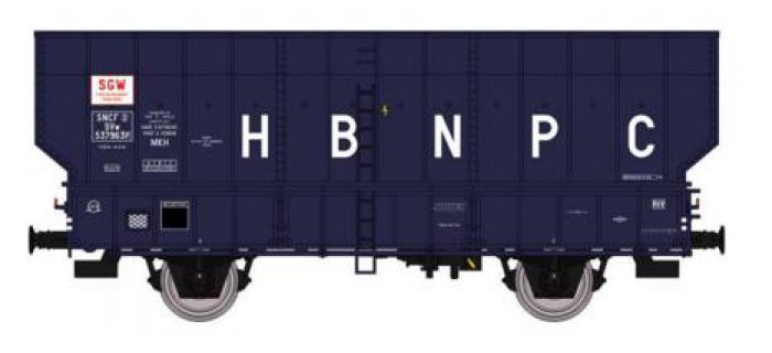 Set De 2 Wagons Coke Arbel 3 Portes REE - Ép. III - HO (1/87) - Neuf