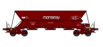 Modélisme ferroviaire : REE WB-382 - Wagon trémie EX, Type 1, Ep.IV-V «MONTENAY» avec chargement de sable