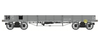 Modélisme ferroviaire : REE WB-388 - Wagon PLAT TP à 6 ridelles Ep.II NORD 