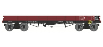 Modélisme ferroviaire : W028-B-01 Wagon freiné, 4 roues pleines NTyw 139038