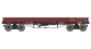 Modélisme ferroviaire : W028-B-01 Wagon freiné, 4 roues pleines NTyw 139038