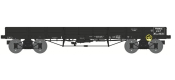 Modélisme ferroviaire : REE WB-390 - Wagon PLAT TP à 6 ridelles Ep.II EST 