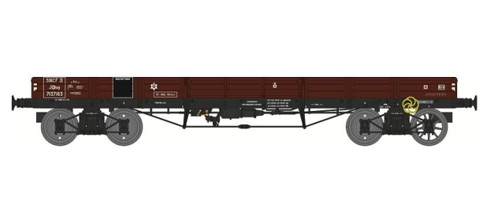REE WB-508 Wagon PLAT TP Ép. II NORD Ryw 15327 – HO 1/87 – Neuf