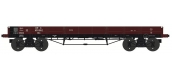Modélisme ferroviaire : REE WB-398 - Wagon PLAT TP à 6 ridelles Ep.III DR 