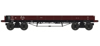 Modélisme ferroviaire : REE WB-398 - Wagon PLAT TP à 6 ridelles Ep.III DR 