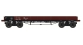 Modélisme ferroviaire : REE WB-400 - Wagon PLAT TP à 6 ridelles Ep.III DB 