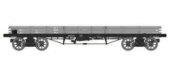 Modélisme ferroviaire : REE WB-403 - Wagon PLAT TP à 6 ridelles Ep.III CFL 