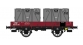 Modélisme ferroviaire : REE WB-414 - Wagon PLAT OCEM 19 Ep.II - PLM 