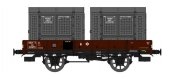 Modélisme ferroviaire : REE WB-415 - Wagon PLAT OCEM 19 Ep.III A 