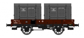 Modélisme ferroviaire : REE WB-415 - Wagon PLAT OCEM 19 Ep.III A 
