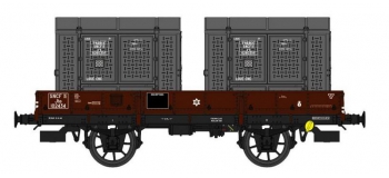 Modélisme ferroviaire : REE WB-416 - Wagon PLAT OCEM 19 Ep.III A 