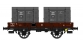 Modélisme ferroviaire : REE WB-416 - Wagon PLAT OCEM 19 Ep.III A 