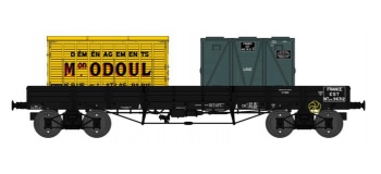 Modélisme ferroviaire : REE WB-423 - Wagon PLAT TP à 6 ridelles Ep.II ETAT   