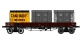 Modélisme ferroviaire : REE WB-426 - Wagon PLAT TP à 6 ridelles Ep.III SNCF    